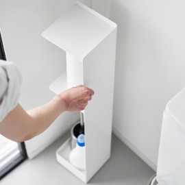 Yamazaki - Σταντ Για Χαρτί Υγείας Με Ροδάκια Slim Tower WH