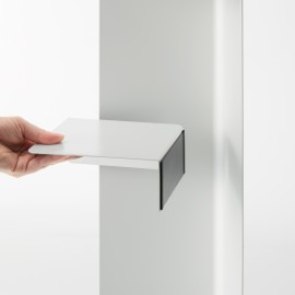 Yamazaki - Σταντ Για Χαρτί Υγείας Με Ροδάκια Slim Tower WH