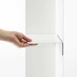 Yamazaki - Σταντ Για Χαρτί Υγείας Με Ροδάκια Slim Tower WH