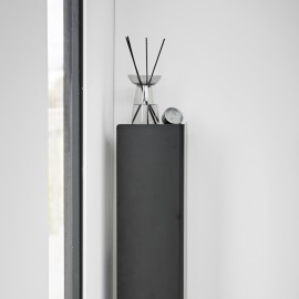 Yamazaki - Σταντ Για Χαρτί Υγείας Με Ροδάκια Slim Tower BK