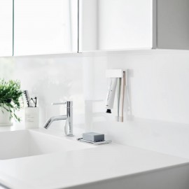 Yamazaki - Επιτοίχια Βάση Στήριξης Οδοντόβουρτσας / Οδοντόκρεμας Tower WH