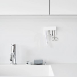 Yamazaki - Επιτοίχια Βάση Στήριξης Οδοντόβουρτσας / Οδοντόκρεμας Tower WH