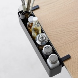 Yamazaki - Βοηθητικό Αποσπώμενο Καλάθι Τραπεζιού Slim BK Yamazaki - Βοηθητικό Αποσπώμενο Καλάθι Τραπεζιού Slim BK