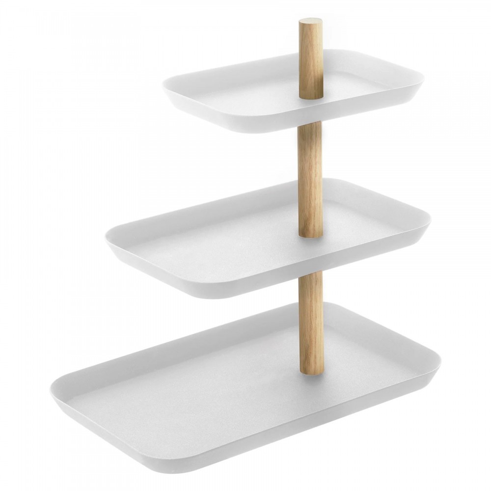 Yamazaki - Βάση Σερβιρίσματος/Αξεσουάρ 3 Επιπέδων Rin WH