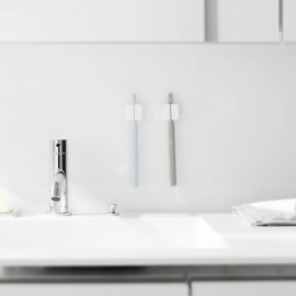 Yamazaki - Επιτοίχια Κλιπς Πολλαπλών Χρήσεων Σετ 2 WH