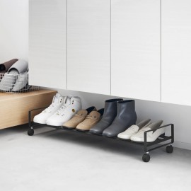 Yamazaki - Ράφι Για Παπούτσια Με Ροδάκια Tower BK