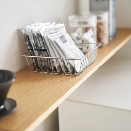 Yamazaki - Ράφι Πάγκου Κουζίνας Με Ξύλινη Επιφάνεια Tower WH Yamazaki - Ράφι Πάγκου Κουζίνας Με Ξύλινη Επιφάνεια Tower WH