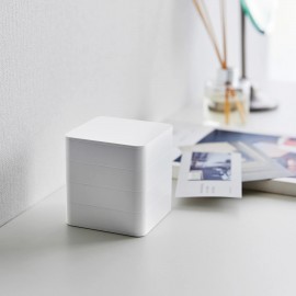 Yamazaki - Κουτί Αποθήκευσης Κοσμημάτων 4 Βαθμίδων Square Tower WH