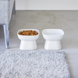 Yamazaki - Κεραμικό Μπολ Φαγητού Για Κατοικίδια Tower WH