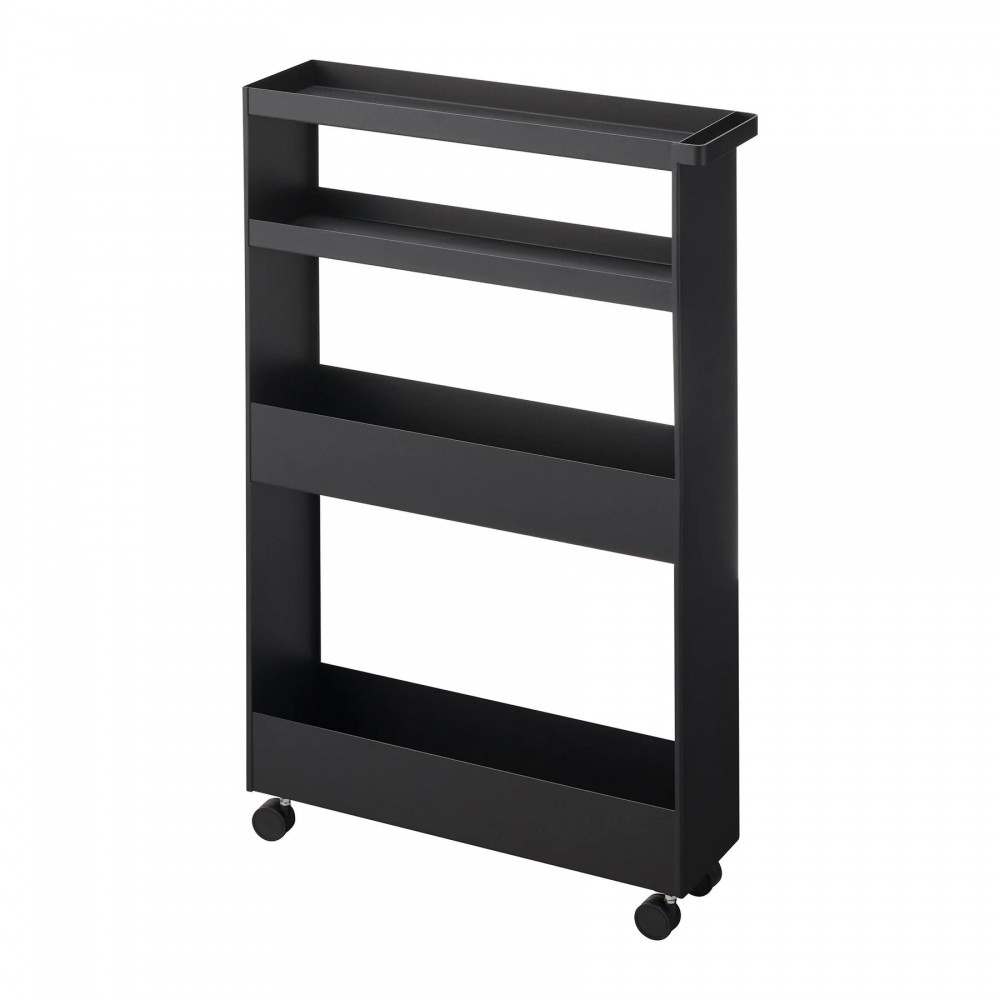 Yamazaki - Τρόλεϊ Κουζίνας/Μπάνιου 4 Επιπέδων Tower Slim BK Yamazaki - Τρόλεϊ Κουζίνας/Μπάνιου 4 Επιπέδων Tower Slim BK