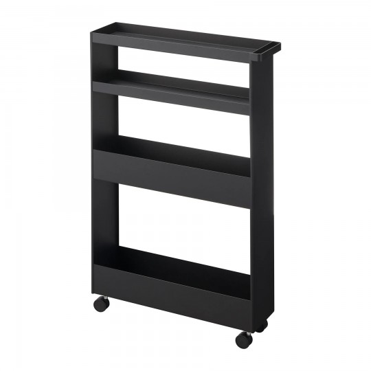 Yamazaki - Τρόλεϊ Κουζίνας/Μπάνιου 4 Επιπέδων Tower Slim BK Yamazaki - Τρόλεϊ Κουζίνας/Μπάνιου 4 Επιπέδων Tower Slim BK