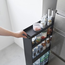 Yamazaki - Τρόλεϊ Κουζίνας/Μπάνιου 4 Επιπέδων Tower Slim BK Yamazaki - Τρόλεϊ Κουζίνας/Μπάνιου 4 Επιπέδων Tower Slim BK