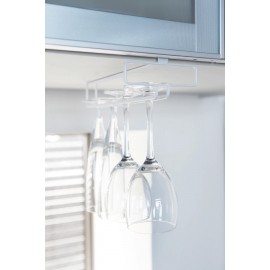 Yamazaki - Under Shelf Wine Glass Hanger WH Yamazaki - Under Shelf Wine Glass Hanger WH