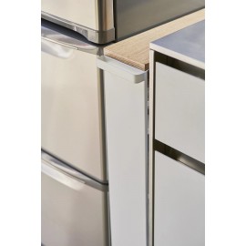 Yamazaki - Τρόλεϊ Κουζίνας/Μπάνιου 3 Επιπέδων Tower Slim WH