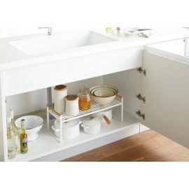 Yamazaki - Ράφι Οργάνωσης Κουζίνας Wood Handles WH Yamazaki - Ράφι Οργάνωσης Κουζίνας Wood Handles WH