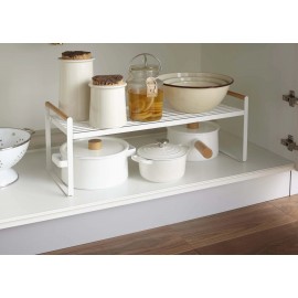 Yamazaki - Ράφι Οργάνωσης Κουζίνας Wood Handles WH Yamazaki - Ράφι Οργάνωσης Κουζίνας Wood Handles WH