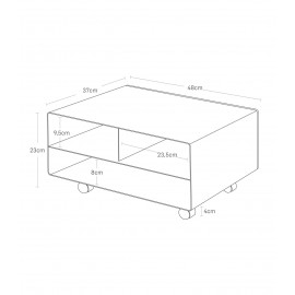 Yamazaki - Τροχήλατη Βάση Οργάνωσης Εκτυπωτή WH Yamazaki - Τροχήλατη Βάση Οργάνωσης Εκτυπωτή WH