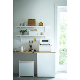 Yamazaki - Μεταλλική Ψωμιέρα WH L43xW36,5xH24cm Yamazaki - Μεταλλική Ψωμιέρα WH L43xW36,5xH24cm