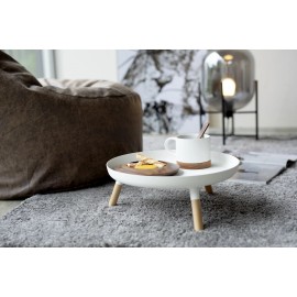 Yamazaki - Μεταλλικός Δίσκος Με Ξύλινα Πόδια WH