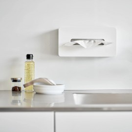 Yamazaki - Επιτοίχια Θήκη Για Χαρτομάντηλα Tower WH