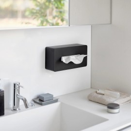 Yamazaki - Επιτοίχια Θήκη Για Χαρτομάντηλα Tower BK