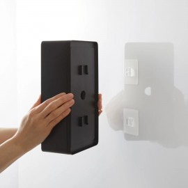 Yamazaki - Επιτοίχια Θήκη Για Χαρτομάντηλα Tower BK