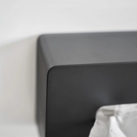 Yamazaki - Επιτοίχια Θήκη Για Χαρτομάντηλα Tower BK