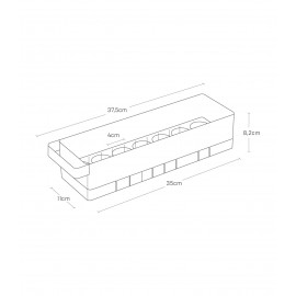 Yamazaki - Βάση Οργάνωσης Ψυγείου Για Αυγά WH Yamazaki - Βάση Οργάνωσης Ψυγείου Για Αυγά WH