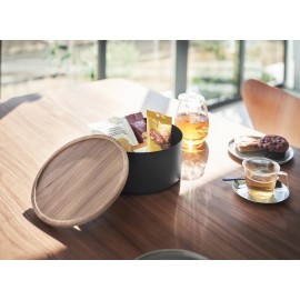 Yamazaki - Στρογγυλό Κουτί Αποθήκευσης Με Καπάκι BK