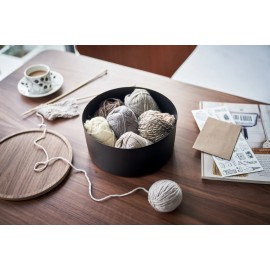 Yamazaki - Στρογγυλό Κουτί Αποθήκευσης Με Καπάκι BK