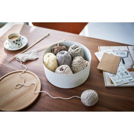 Yamazaki - Στρογγυλό Κουτί Αποθήκευσης Με Καπάκι WH