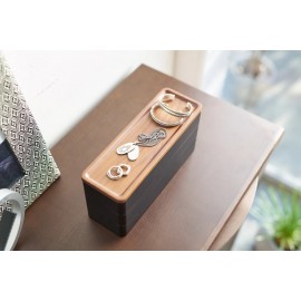 Yamazaki - Κουτί αποθήκευσης Κοσμημάτων & Αξεσουάρ 3 Θέσεων Με Καπάκι BK