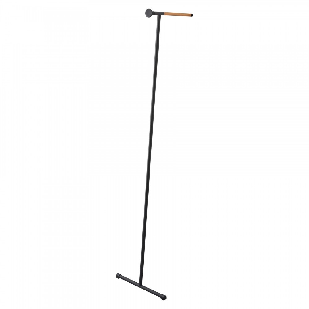 Yamazaki - Κρεμάστρα Ρούχων Με Βάση Σιδερώματος Tower Slim BK