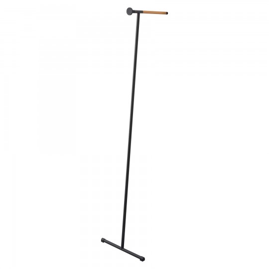 Yamazaki - Κρεμάστρα Ρούχων Με Βάση Σιδερώματος Tower Slim BK