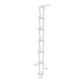 Yamazaki - Κρεμάστρα Ντουλάπας Για Τσάντες BK