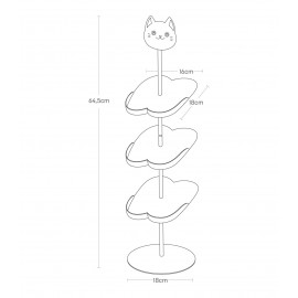 Yamazaki - Παιδική Παπουτσοθήκη Cat BK