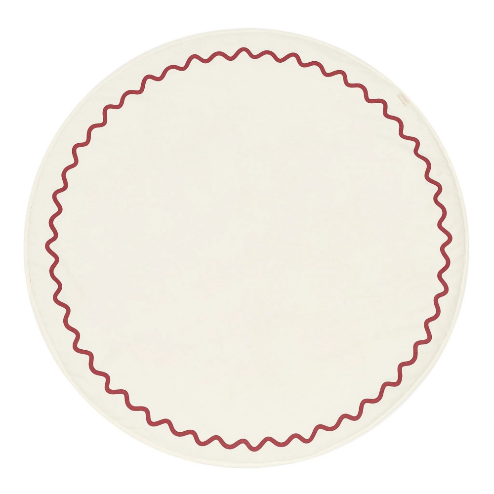 Nobodinoz - Vibes Στρογγυλό Χαλί Carmine