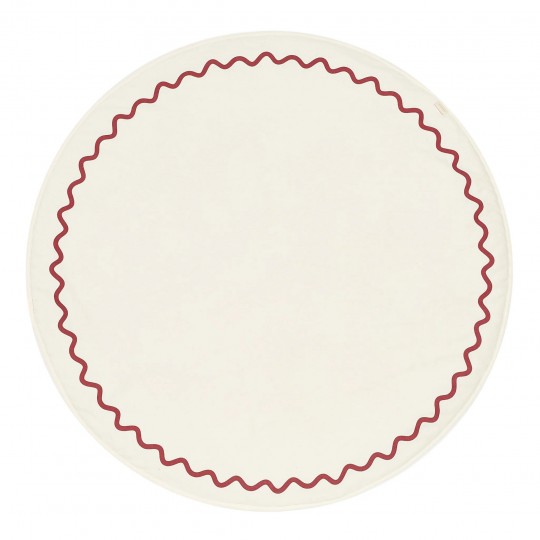 Nobodinoz - Vibes Στρογγυλό Χαλί Carmine