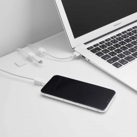 Yamazaki - Smart. Σετ 5 Μαγνητικές Θήκες Καλωδίων Με Βάση WH