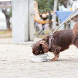Yamazaki - Tower. Πτυσσόμενο Μπολ Φαγητού Για Κατοικίδια WH Small