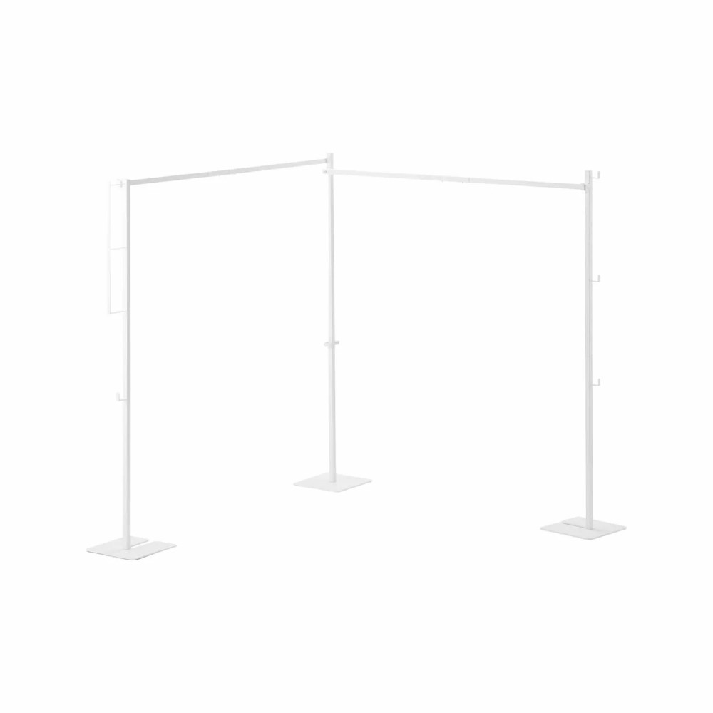 Yamazaki - Tower. Διπλή Πτυσσόμενη Απλώστρα/Κρεμάστρα WH