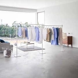 Yamazaki - Tower. Διπλή Πτυσσόμενη Απλώστρα/Κρεμάστρα WH