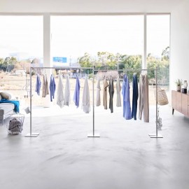 Yamazaki - Tower. Διπλή Πτυσσόμενη Απλώστρα/Κρεμάστρα WH