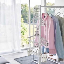 Yamazaki - Tower. Διπλή Πτυσσόμενη Απλώστρα/Κρεμάστρα WH