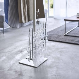 Yamazaki - Tower. Διπλή Πτυσσόμενη Απλώστρα/Κρεμάστρα WH