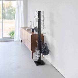 Yamazaki - Tower. Διπλή Πτυσσόμενη Απλώστρα/Κρεμάστρα BK