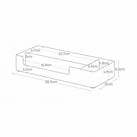 Yamazaki - Tower. Amenity Tray Με Διαχωριστικά BK