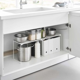 Yamazaki - Πτυσσόμενο & Στοιβαζόμενο Ράφι Κουζίνας WH Large