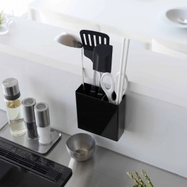 Yamazaki - Επιτοίχια Θήκη Για Εργαλεία Κουζίνας Tower BK