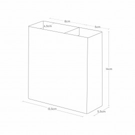 Yamazaki - Επιτοίχια Θήκη Για Εργαλεία Κουζίνας Tower WH